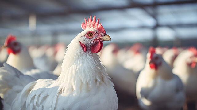 modern coop shelters the broiler chicken