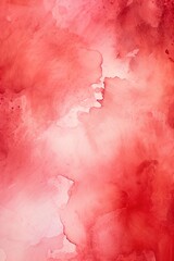 Abstract watercolor paint background red color grunge texture for background, banner  | Generative...