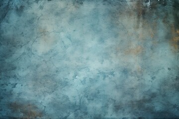 Obraz na płótnie Canvas old blue paper background with marbled vintage texture in elegant website or textured paper design | Generative AI