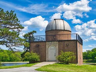 The Schoonover Observatory is located in Schoonover Park, Lima, Ohio