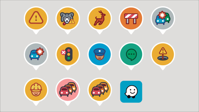 Waze Icons