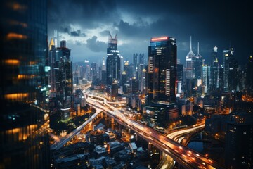 都市風景のミニチュア,Generative AI AI画像