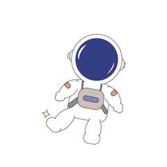 Astronaut Illustration
