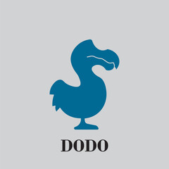 dodo bird logo illustration © Kholil