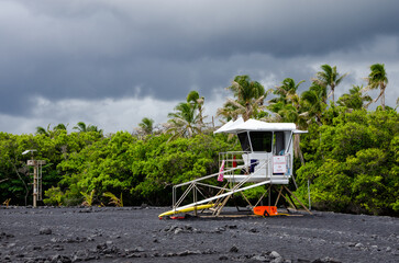 Coastal scenes from the Big Island of Hawaii. Exploring lava fields, waterfront, beaches and the...
