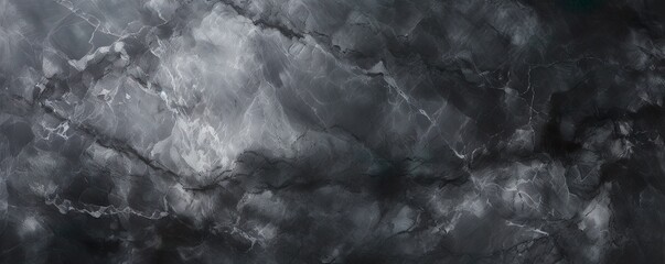 dark black background with marbled texture, classy elegant black and gray textured vintage design | Generative AI