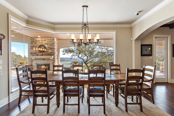 Home dining room 