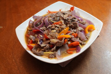 chinese food on the table