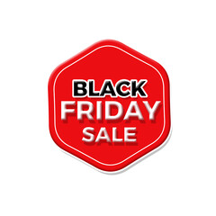 black friday Sale label price tag banner badge