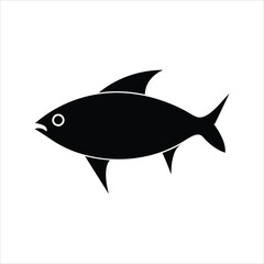 Fish, food, sea icon. Vector illustration, flat illustration on white background..eps