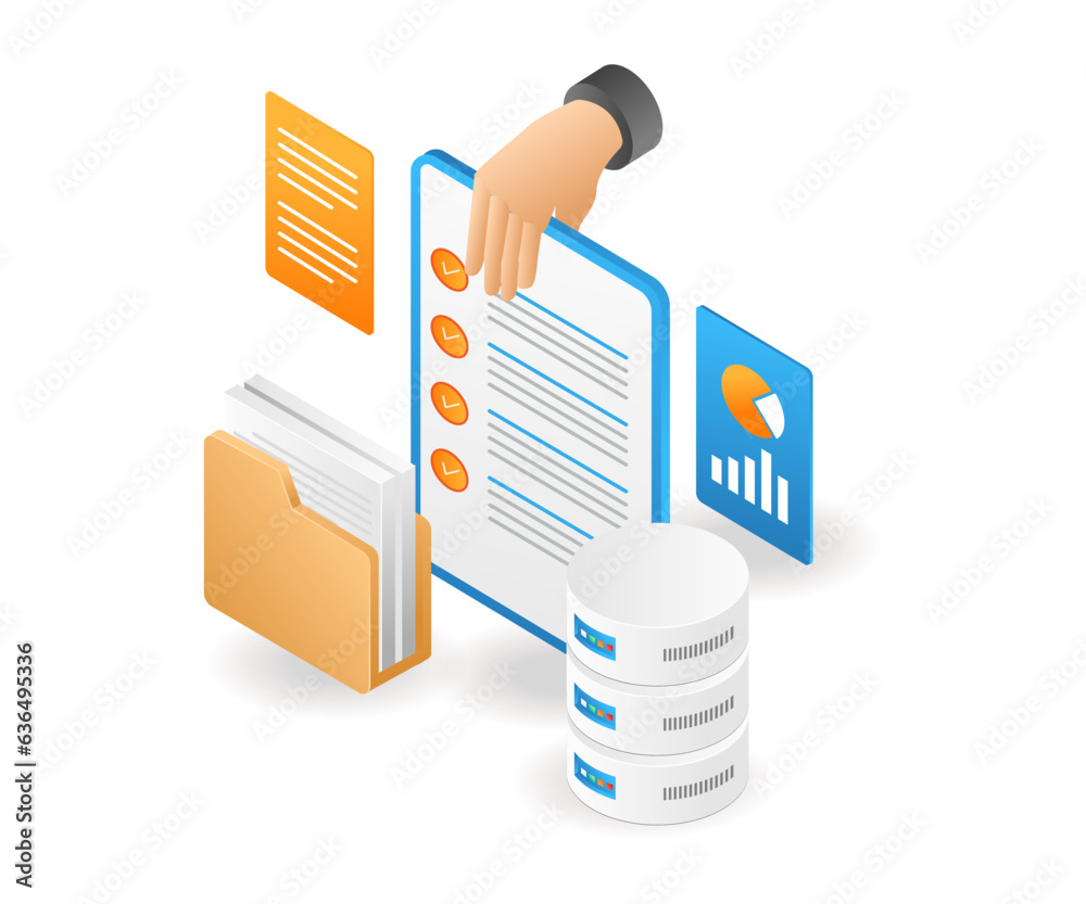 Aufkleber Database checklist server security analysis