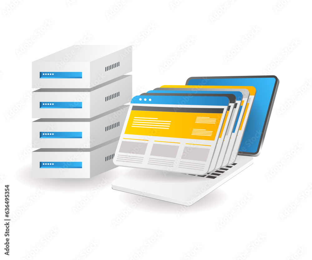 Poster Database of web page templates