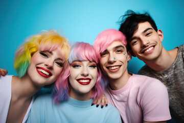 Happy Transgender people (AI Generated) 