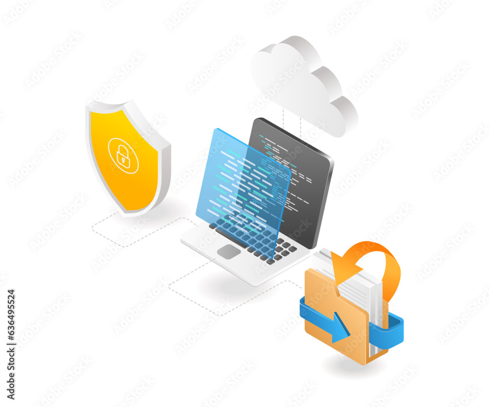 Poster Cloud server program language data security