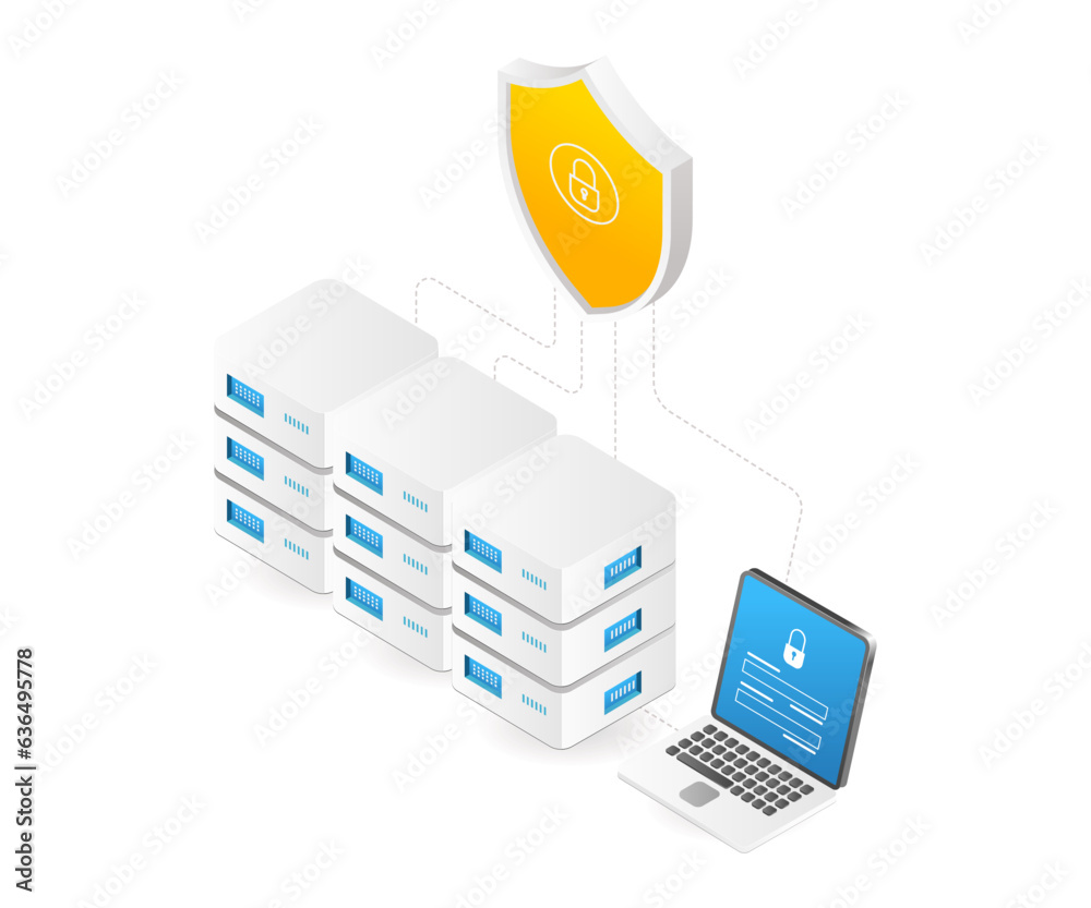 Poster Server data security computer network