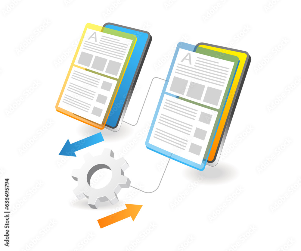 Poster Smartphone layout web application test