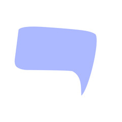 Speech bubble vector 