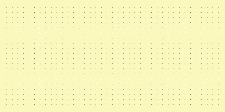 Vector Sheet of blank cream color notebook and dot grid paper background vector file