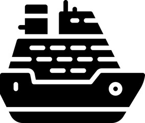 Cruise Ship Icon