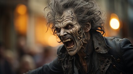 Fototapeta na wymiar Zombie Vampire.