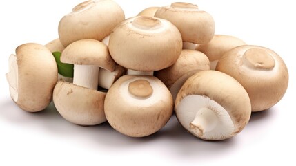 Fototapeta na wymiar mushroom on a white background