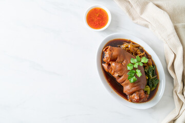 Stewed Pork Knuckle or Stewed Pork Leg