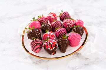 Chocolate covered strawberries