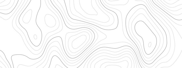Abstract topographic wavy curve line background. Topography map pattern, Geographic curved relief. Topographic lines background. Vector illustration.	