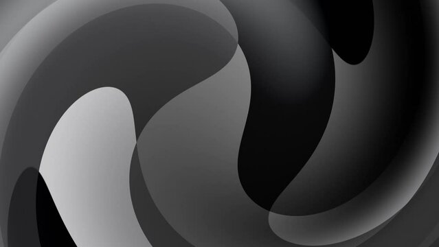 Animated spiral shapes in the style of a retro lava lamp for use as a background