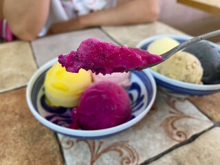 ice cream dessert