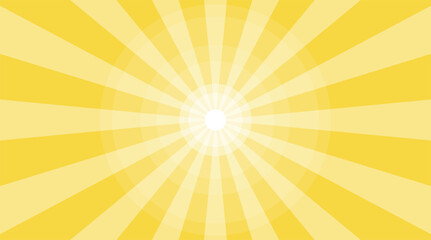 Sun background. Summer background. Vector.