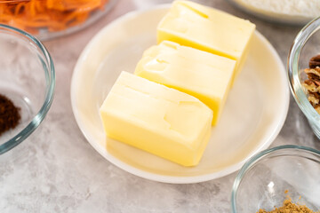 Carrot bundt cake with cream cheese frosting
