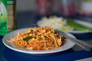 Pad Thai Curry served in Thailand