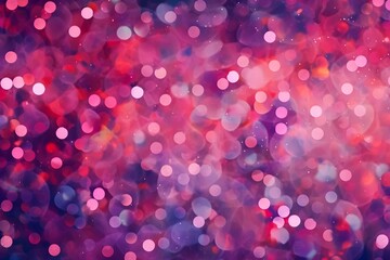 Purple bokeh abstract background