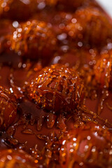 Caramel cupcake toppers
