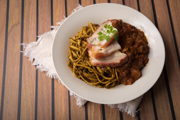 Carapulcra sopa seca traditional peru peruvian food popular comfort 