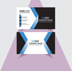 Creative and modern business card template . 