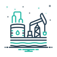 Mix icon for petroleum 
