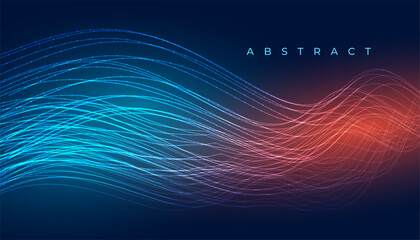 futuristic digital shiny lines background for technology backdrop