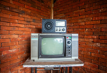 Old model televisions and radios that have a unique design, use analog technology. Currently, it is...