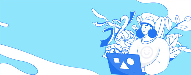 3.12 International Women's Day professional women flat character vector concept operation hand drawn illustration
