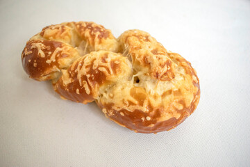 Cheesy Pretzel Bread