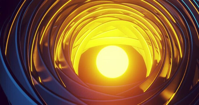 Core of a Hot Atom 4k Visual