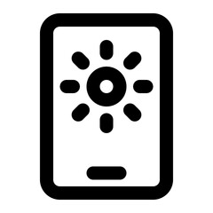 weather app line icon