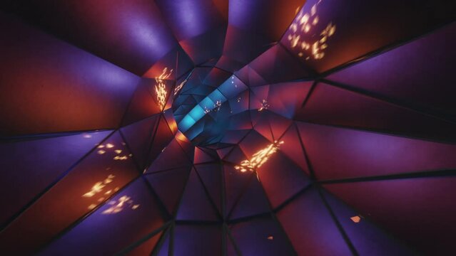 Ping Triangle Tunnel Seamless VJ Loop