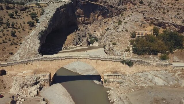 Severan Bridge (Cendere Bridge) historic Roman bridge in Adiyaman