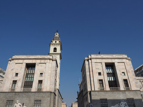 Piazza CLN square in Turin