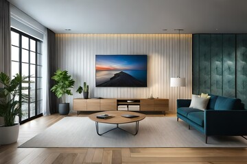  modern living room generated by AI