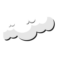 Obraz premium Cartoon Cloud Corner