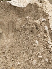 sandy soil for building construction